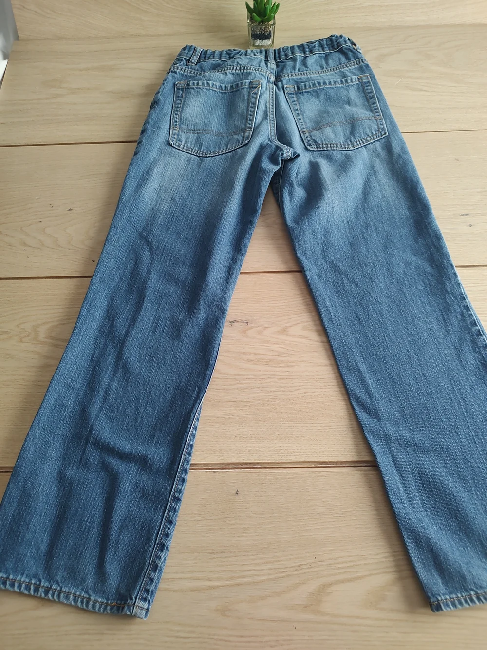 Classic Light Wash Denim Jeans Big Boys